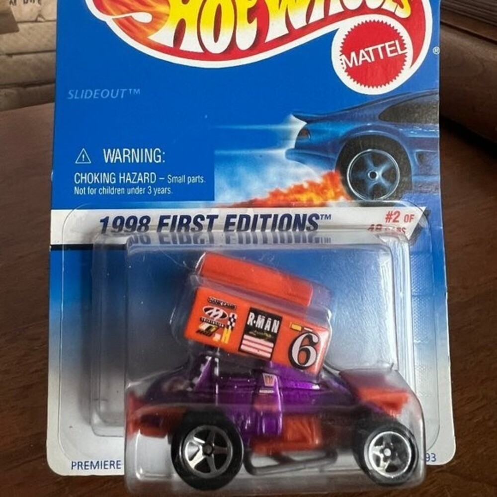 Vintage Hot Wheels 1998 First Editions  #2 OF 48 Slideout